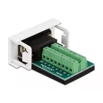 VGA-stekker naar klemmenstrookmodule DeLOCK Easy 45