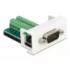 VGA-stekker naar klemmenstrookmodule DeLOCK Easy 45