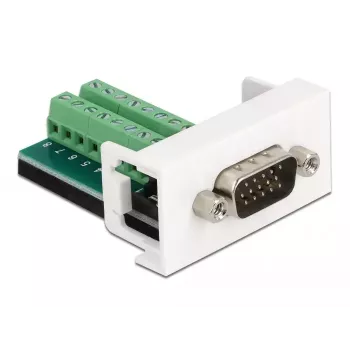 VGA-stekker naar klemmenstrookmodule DeLOCK Easy 45