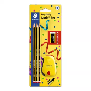 Grafietpotlood Staedtler 120 SBK3P2 HB 3 stuks