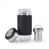 EMSA N20803 theebeker, 420 ml, zwart, met zeefinzet