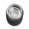EMSA N20803 theebeker, 420 ml, zwart, met zeefinzet