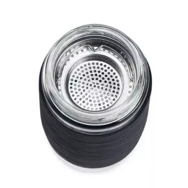 EMSA N20803 theebeker, 420 ml, zwart, met zeefinzet