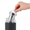 EMSA N20803 theebeker, 420 ml, zwart, met zeefinzet
