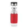 Emsa TEA MUG geïsoleerde beker met 2-in-1-zeefinzet, 420 ml, rood
