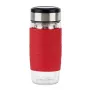 Emsa TEA MUG geïsoleerde beker met 2-in-1-zeefinzet, 420 ml, rood