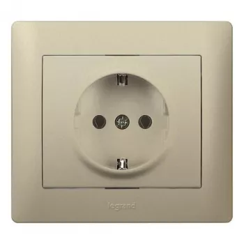 Stopcontact Type F Legrand 771462 beige 250V 16A