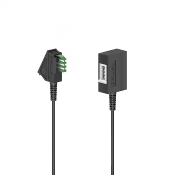 Hama 00201101 telefoonkabel 6 m zwart