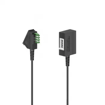 Hama 00201101 telefoonkabel 6 m zwart