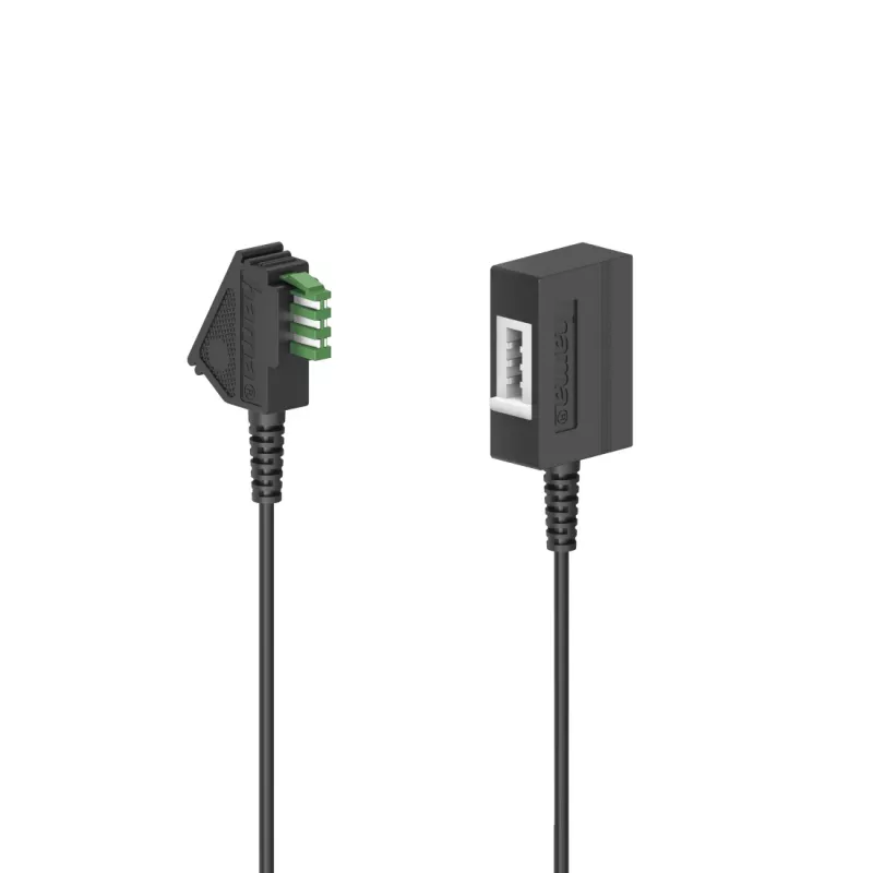 Hama 00201102 telefoonkabel 10 m zwart
