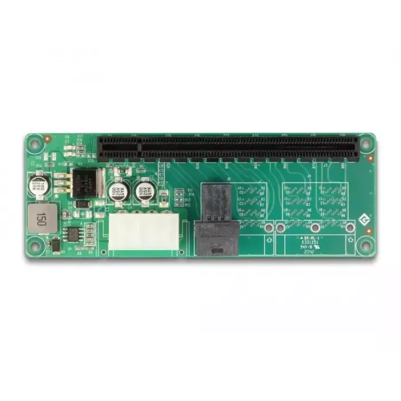 DeLOCK converter 1 x SFF-8643 naar PCIe x16 host-interface PCIe uitgangsinterface SFF-8643