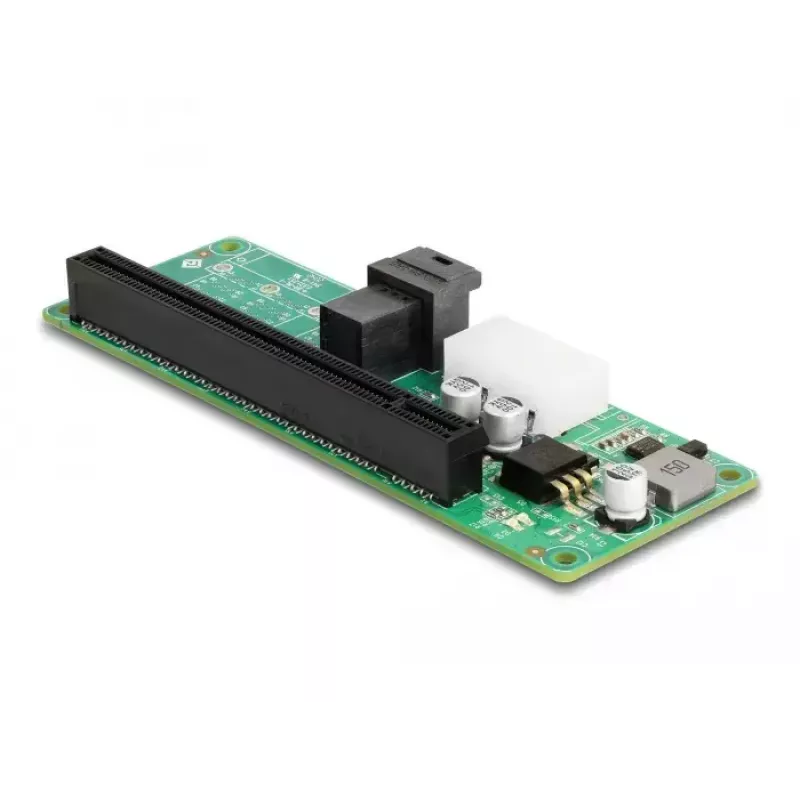 DeLOCK converter 1 x SFF-8643 naar PCIe x16 host-interface PCIe uitgangsinterface SFF-8643