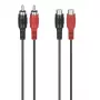 Hama 00305035 audiokabel 5 m 2 x RCA zwart