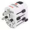 Hama World Travel Pro reisstekker universeel type F wit