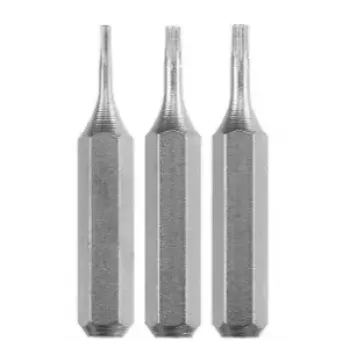 Schroevendraaier-bitset KWB 128840 — 3 stk., Torx (ster) punten, 28 mm lengte