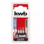 KWB 128840 stalen bitset, 1 verpakking