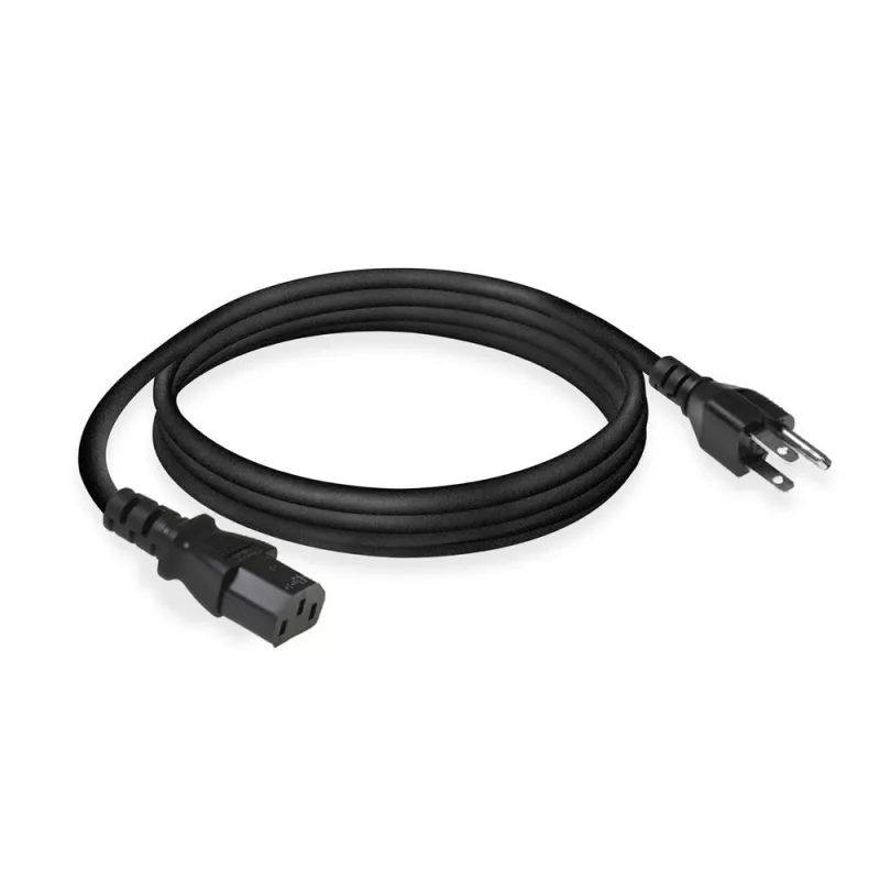 ACT netkabel USA-stekker - C13 zwart 1,8 m