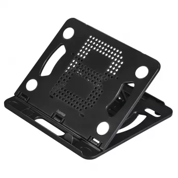 Laptopstandaard Hama Rotation 39,1 cm 360° draaibaar zwart
