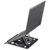 Hama Rotation laptopstandaard, 360° draaibaar, kantelbaar, tot 39 cm (15,4"), zwart