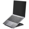 Hama Rotation laptopstandaard, 360° draaibaar, kantelbaar, tot 39 cm (15,4"), zwart