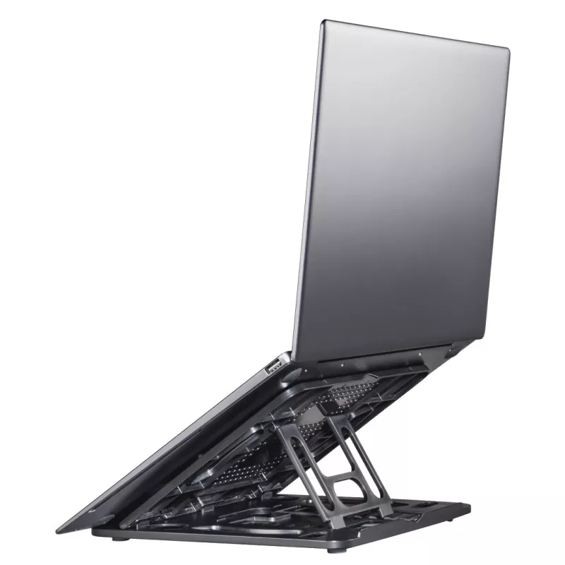 Hama Rotation laptopstandaard, 360° draaibaar, kantelbaar, tot 39 cm (15,4"), zwart