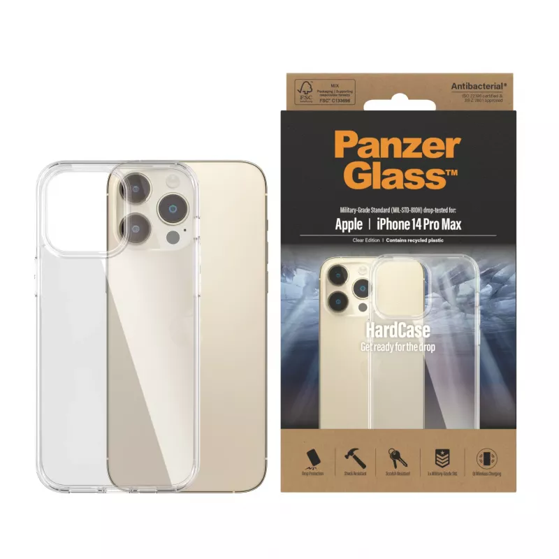 HardCase PanzerGlass Apple iPhone 14 Pro Max transparant 0404