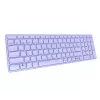 Draadloos toetsenbord Rapoo E9700M QWERTZ Duits lila RF Bluetooth