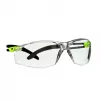 3M SF501SGAF-GRN-EU veiligheidsbril polycarbonaat (PC) zwart, groen