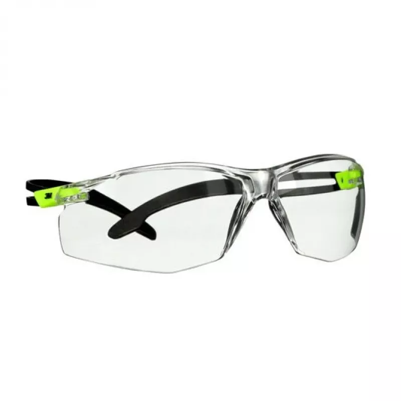 3M SF501SGAF-GRN-EU veiligheidsbril polycarbonaat (PC) zwart, groen