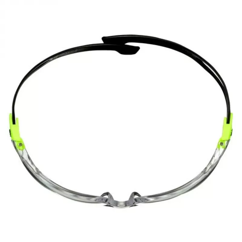 3M SF501SGAF-GRN-EU veiligheidsbril polycarbonaat (PC) zwart, groen