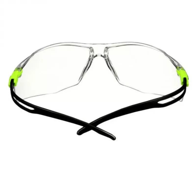 3M SF501SGAF-GRN-EU veiligheidsbril polycarbonaat (PC) zwart, groen