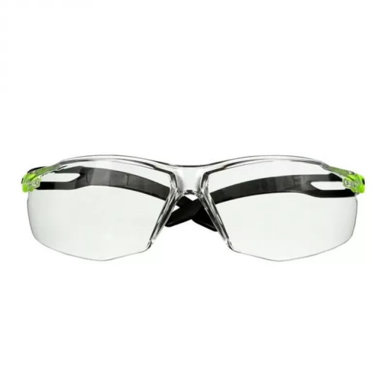 3M SF501SGAF-GRN-EU veiligheidsbril polycarbonaat (PC) zwart, groen