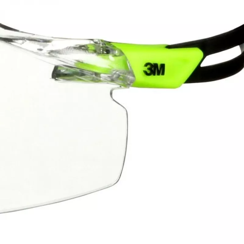 3M SF501SGAF-GRN-EU veiligheidsbril polycarbonaat (PC) zwart, groen