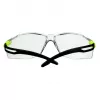 3M SF501SGAF-GRN-EU veiligheidsbril polycarbonaat (PC) zwart, groen
