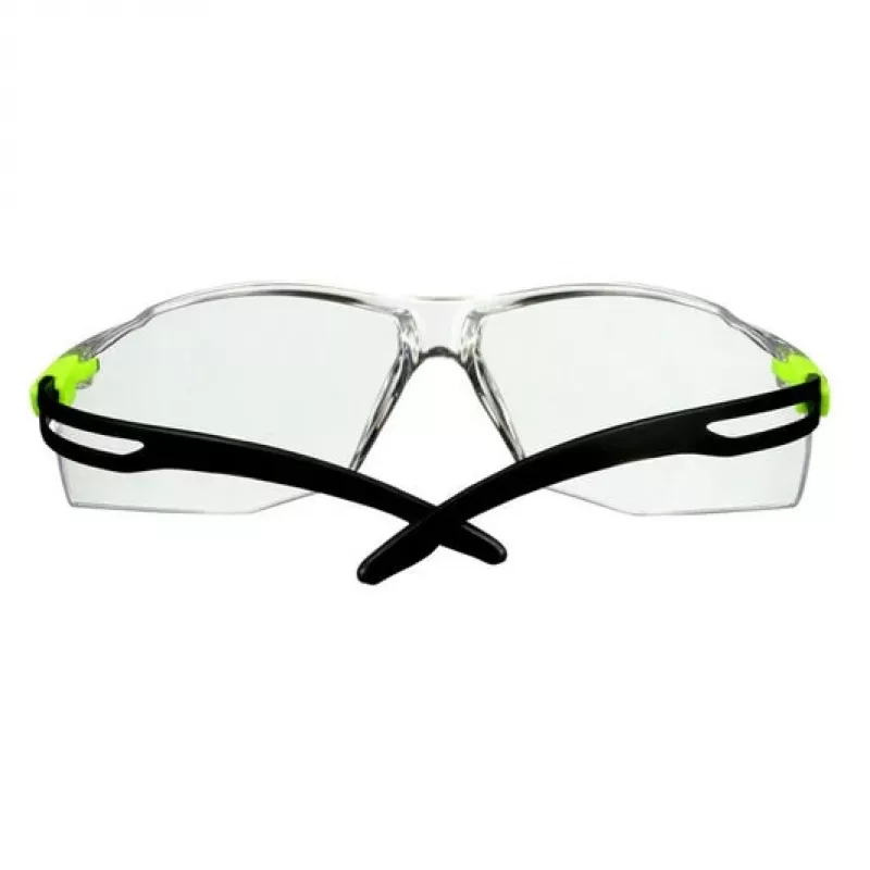 3M SF501SGAF-GRN-EU veiligheidsbril polycarbonaat (PC) zwart, groen