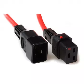 ACT stroomkabel C19 IEC Lock C20 rood 2 m 16 A 230 V