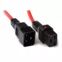 ACT stroomkabel C19 IEC Lock C20 rood 2 m 16 A 230 V