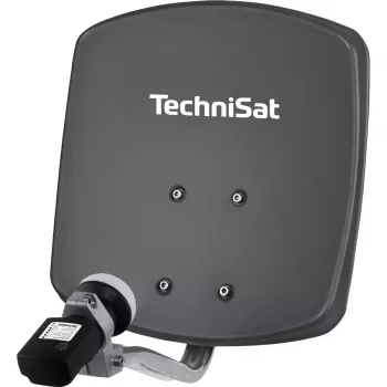 TechniSat DIGIDISH 33 satellietantenne met Satfinder V/H-LNB, leigrijs
