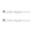 Coaxkabel Hama 00205247 3 m wit coaxstekker