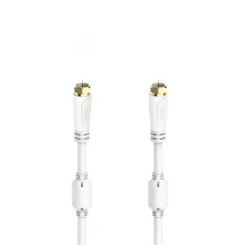 Hama 00205255 coaxkabel 10 m F wit