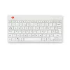 R-Go Tools ergonomisch toetsenbord R-Go Compact Break, compact toetsenbord met pauzesoftware, QWERTY (UK), Bluetooth, wit