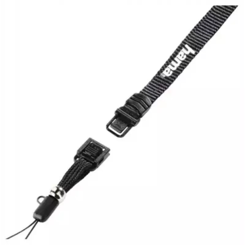 Hama draagkoord met snelgesp, 45 cm, zwart