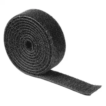 Hama 00221007 kabelbinder klittenband-kabelbinder nylon zwart 1 stk.
