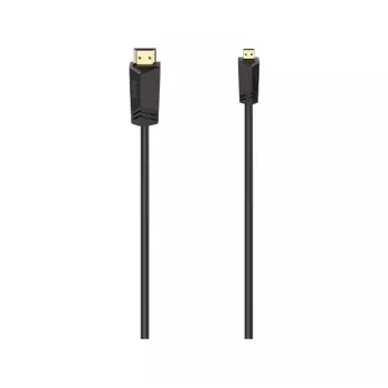 Hama 00074259 HDMI-kabel 2 m HDMI type A (standaard) HDMI type D (micro) zwart