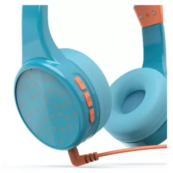 Hama Teens Guard II headset draadloos hoofdband bellen/muziek USB Type-C Bluetooth blauw, oranje
