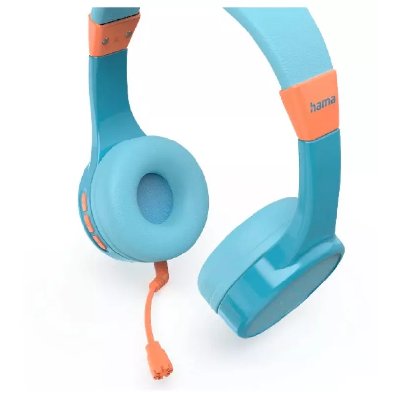 Hama Teens Guard II headset draadloos hoofdband bellen/muziek USB Type-C Bluetooth blauw, oranje