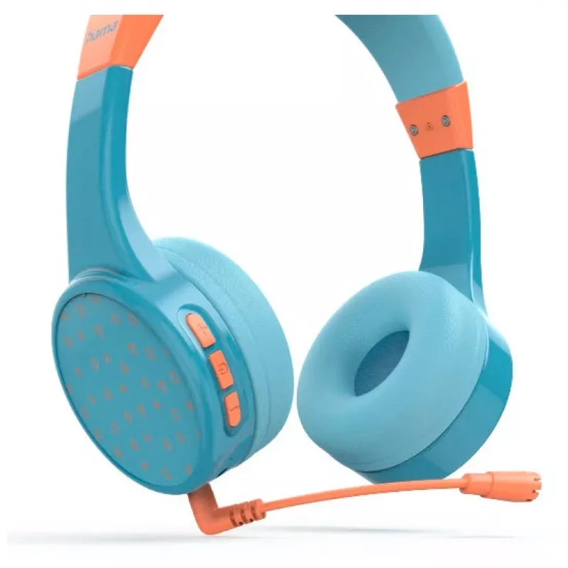 Hama Teens Guard II headset draadloos hoofdband bellen/muziek USB Type-C Bluetooth blauw, oranje