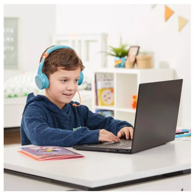 Hama Teens Guard II headset draadloos hoofdband bellen/muziek USB Type-C Bluetooth blauw, oranje