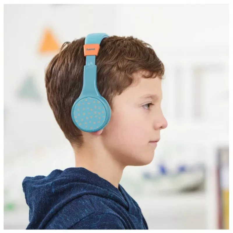 Hama Teens Guard II headset draadloos hoofdband bellen/muziek USB Type-C Bluetooth blauw, oranje