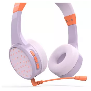 Hama Teens Guard II headset draadloos hoofdband bellen/muziek USB Type-C Bluetooth oranje, paars
